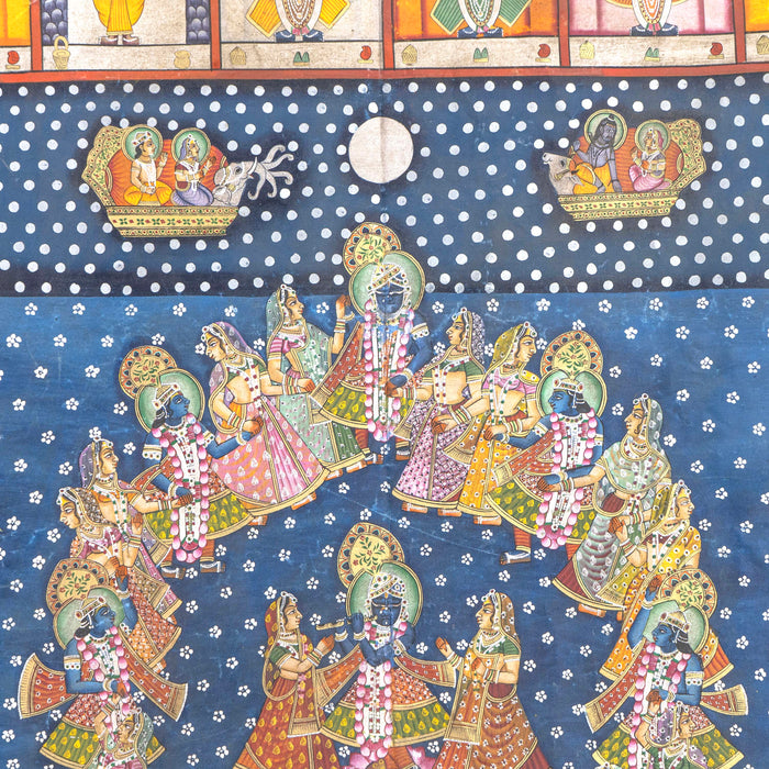 SHRI RAAS LEELA PICHWAI PAINTING