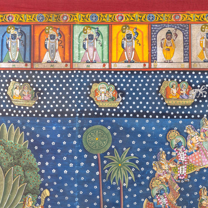 SHRI RAAS LEELA PICHWAI PAINTING