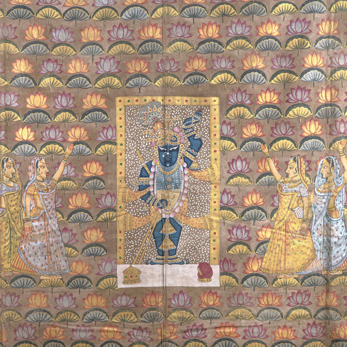 SHRI NATHJI MALKACH TIPARA SWAROOP PICHWAI PAINTING
