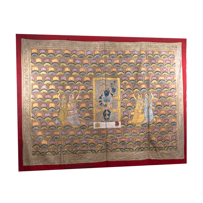 SHRI NATHJI MALKACH TIPARA SWAROOP PICHWAI PAINTING