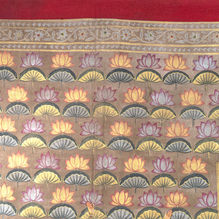 SHRI NATHJI MALKACH TIPARA SWAROOP PICHWAI PAINTING