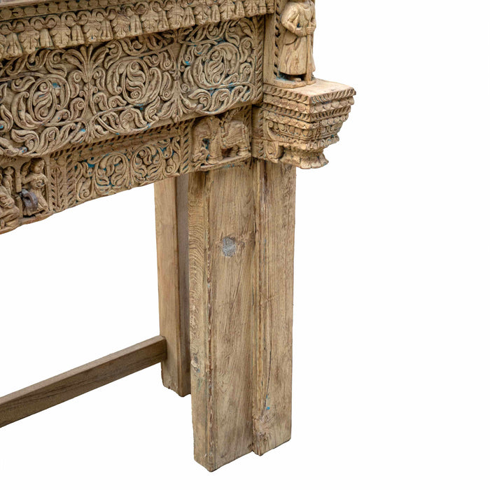 Farah Teak And Mango Wooden Console Table