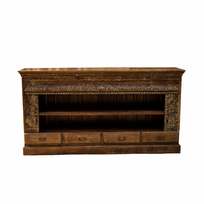 Basar Teak And Mango Wood Side Board