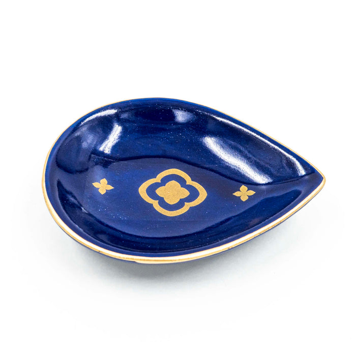 Nera Saaki Navy Diya (Set of 4)