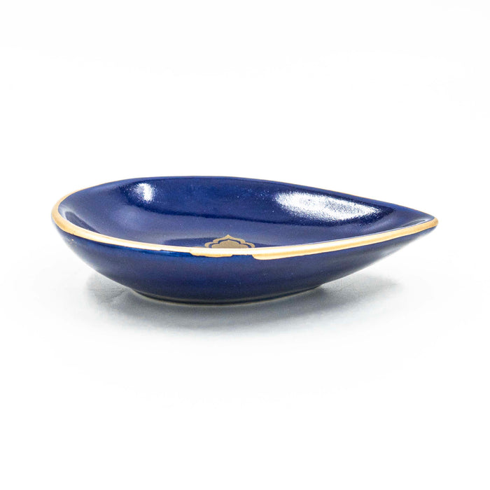 Nera Saaki Navy Diya (Set of 4)