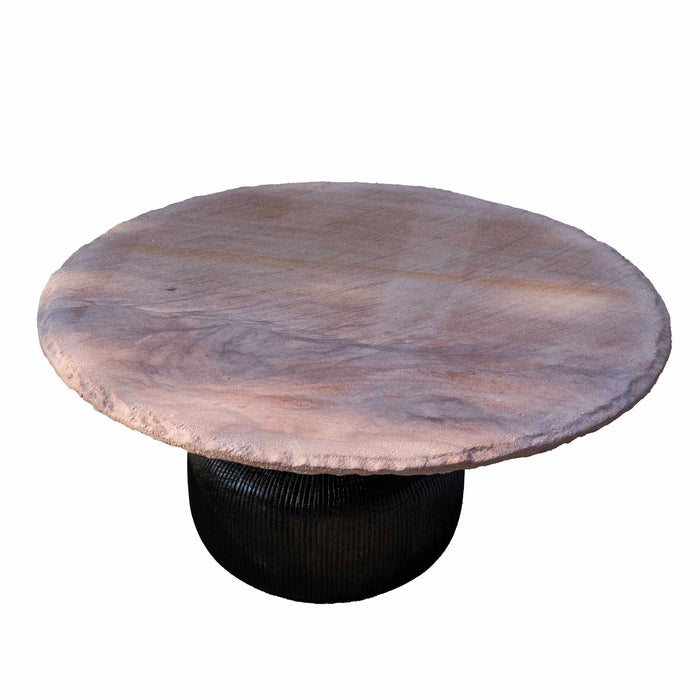 Fardaa Mango And Sand Stone Coffee Table - Small