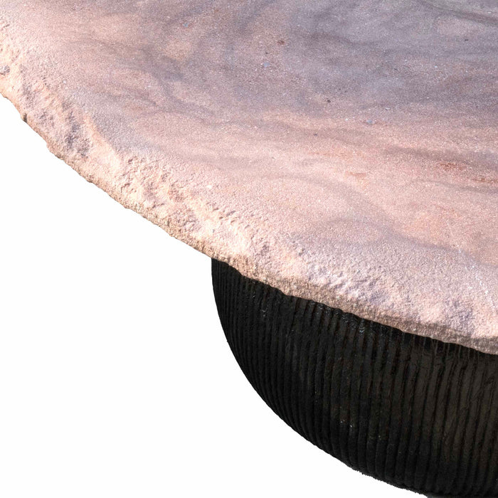 Fardaa Mango And Sand Stone Coffee Table - Small
