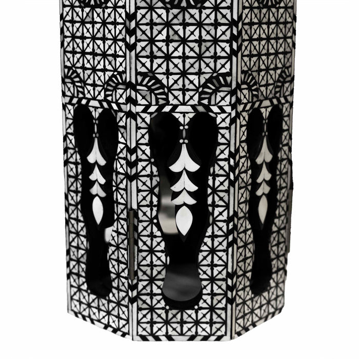 Qasr Mango And Bone Side Table - Large
