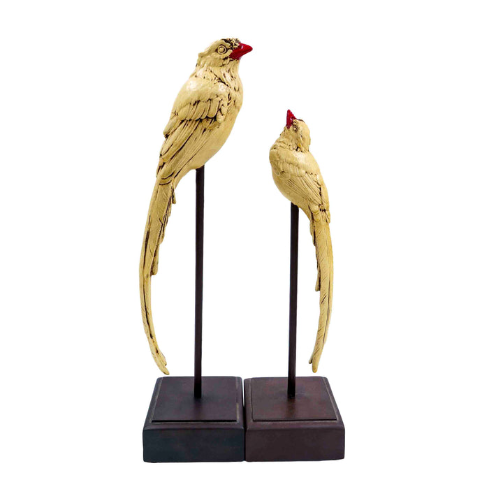 Vintage Birds Ivory