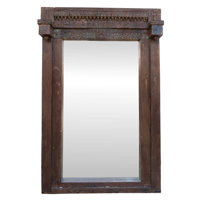 Salig Teak Wood Mirror