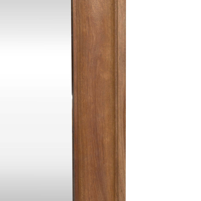 Qasr Teak Wood Mirror