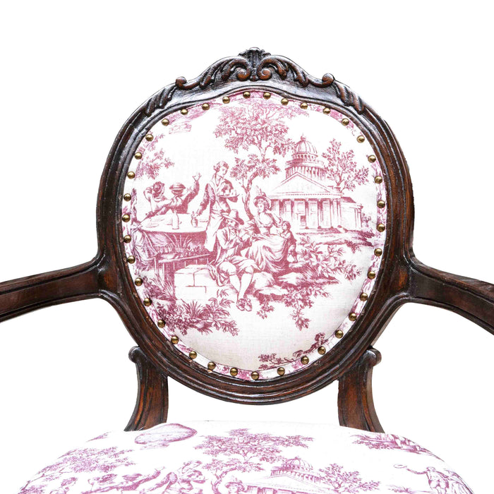 Heritage Crest Accent Chair