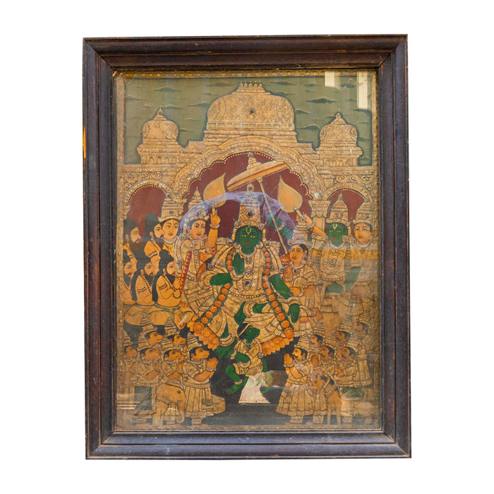 Ramarpattabishekam Tanjore Painting