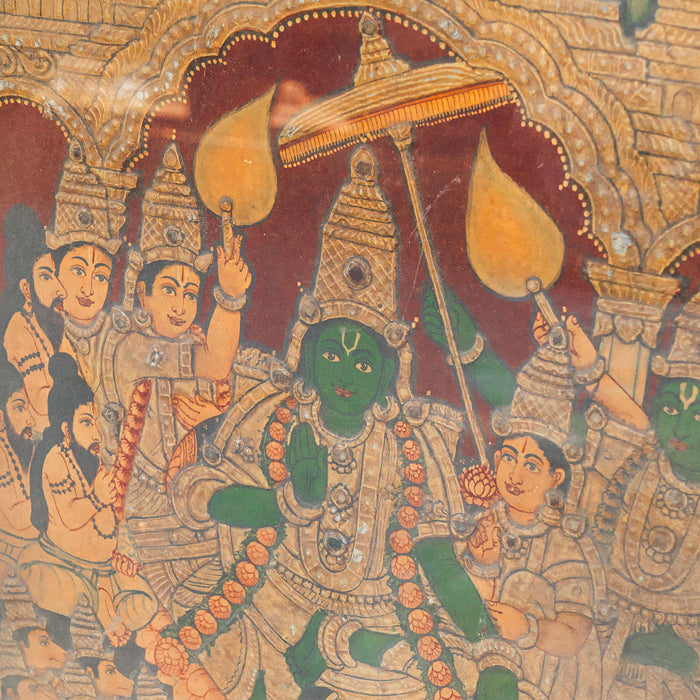 Ramarpattabishekam Tanjore Painting