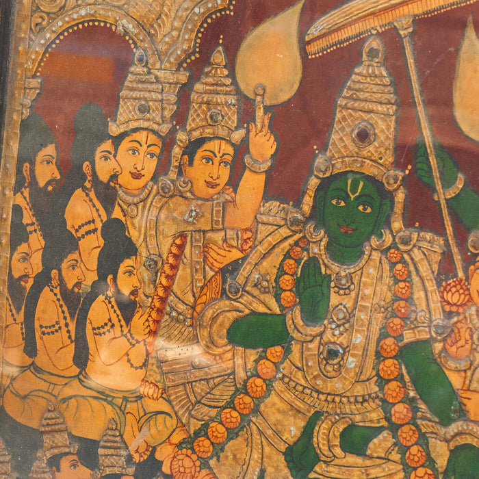 Ramarpattabishekam Tanjore Painting