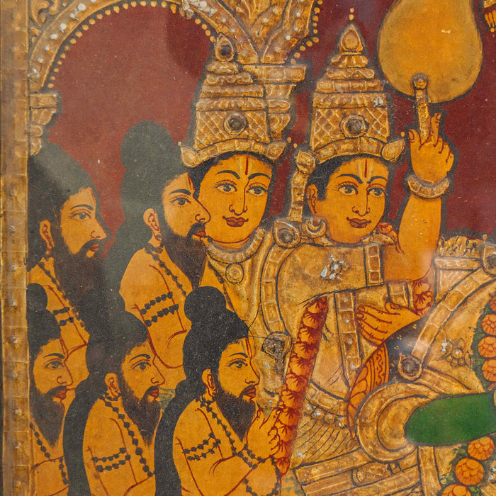 Ramarpattabishekam Tanjore Painting