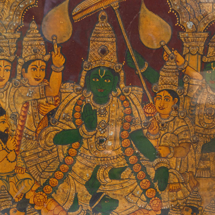 Ramarpattabishekam Tanjore Painting