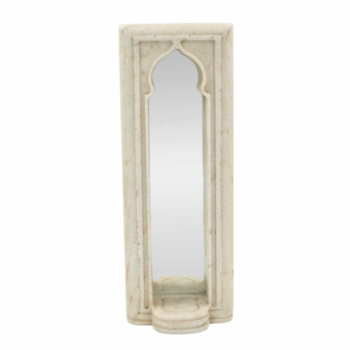 Saraab Marble And Mirror T-Light Stand - Large