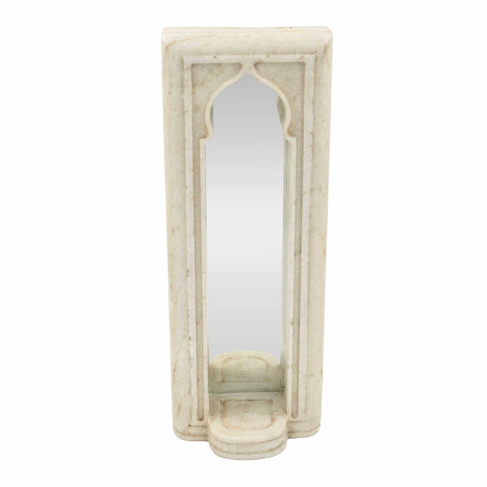 Saraab Marble And Mirror T-Light Stand - Large