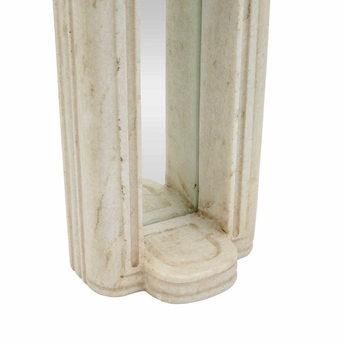 Saraab Marble And Mirror T-Light Stand - Large