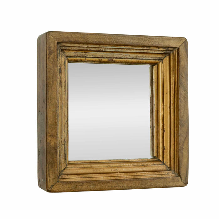 Qiyaam Teak Wooden Mirror Frame - Small