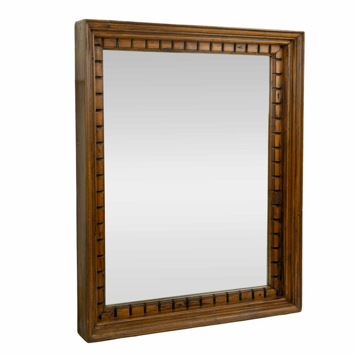 Maraasim Teak Wooden Mirror - Large