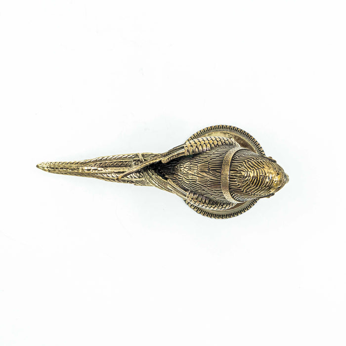 Antique Brass Parrot Artefact