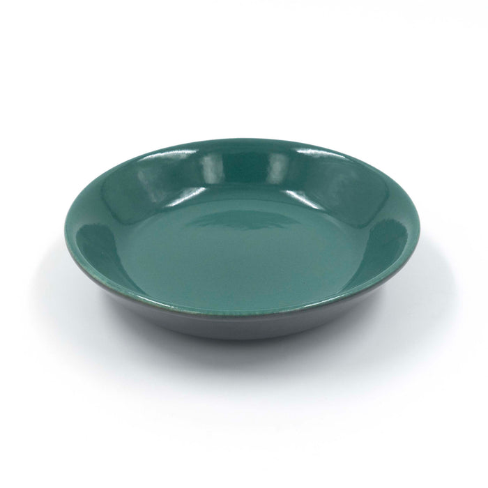 Dessert Bowl with Caddy - Peacock