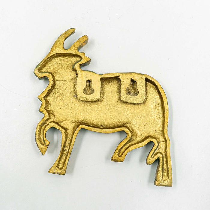 Pichwai Cow Wall Decor - Platina