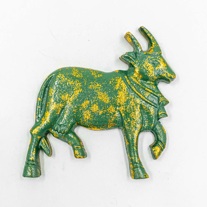 Pichwai Cow Wall Decor - Platina