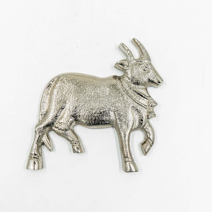 Pichwai Cow Wall Decor - Silver