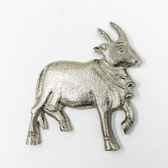 Pichwai Cow Wall Decor - Silver