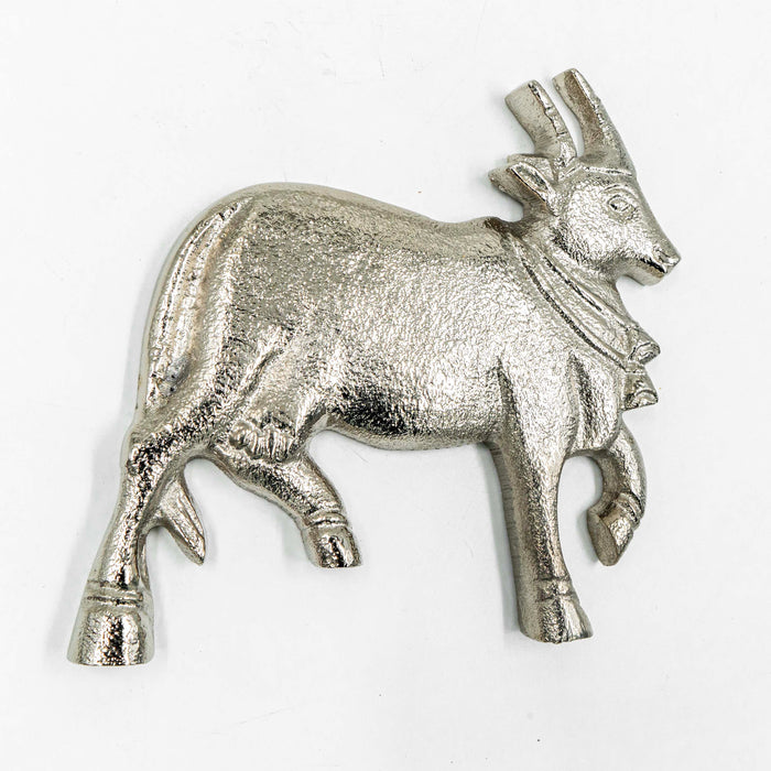 Pichwai Cow Wall Decor - Silver