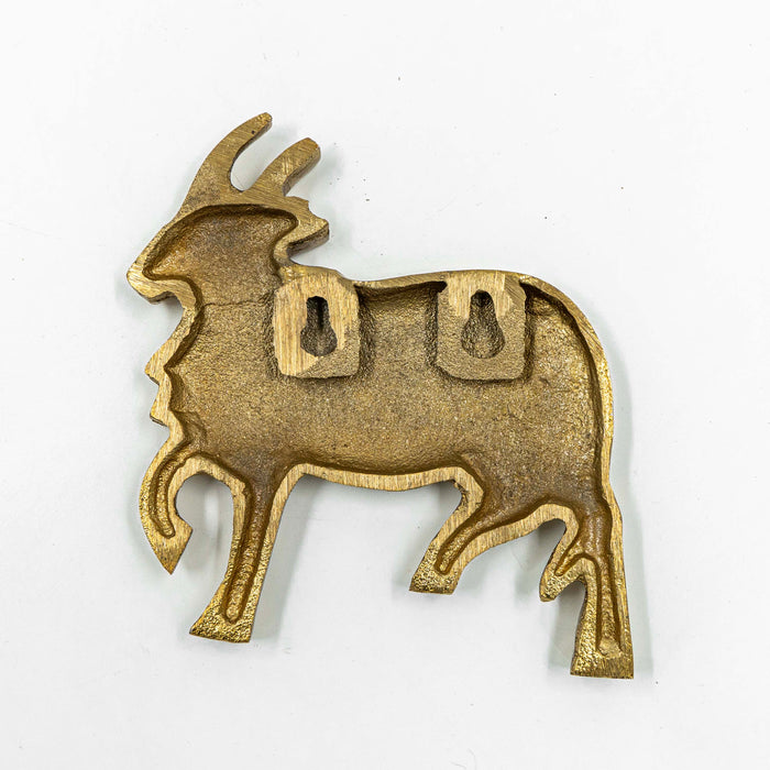 Pichwai Cow Wall Decor - Gold