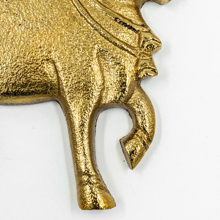 Pichwai Cow Wall Decor - Gold