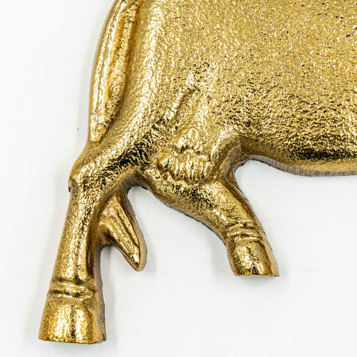 Pichwai Cow Wall Decor - Gold