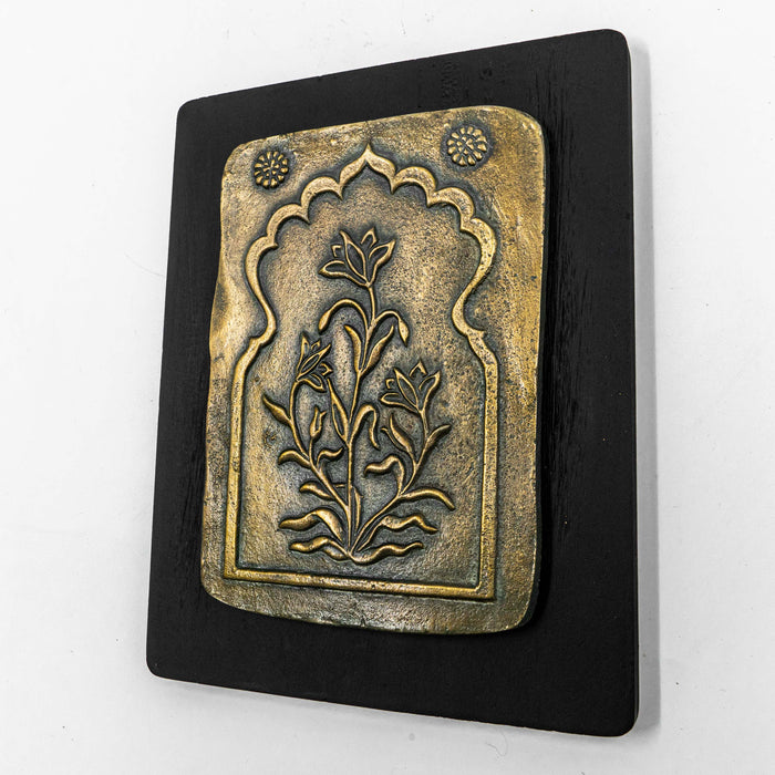 Kishlaye Brass Wall Tile - Antique Black