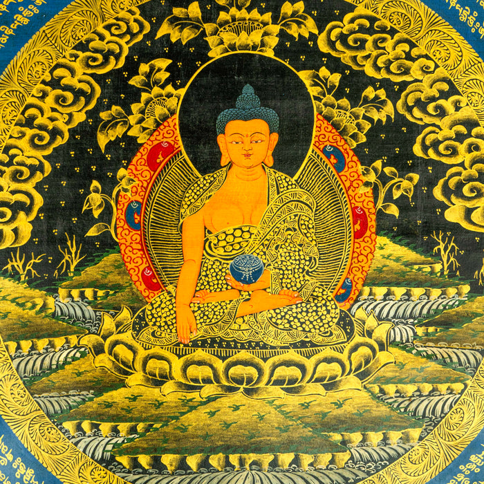 Buddha Mantra Mandala Painting