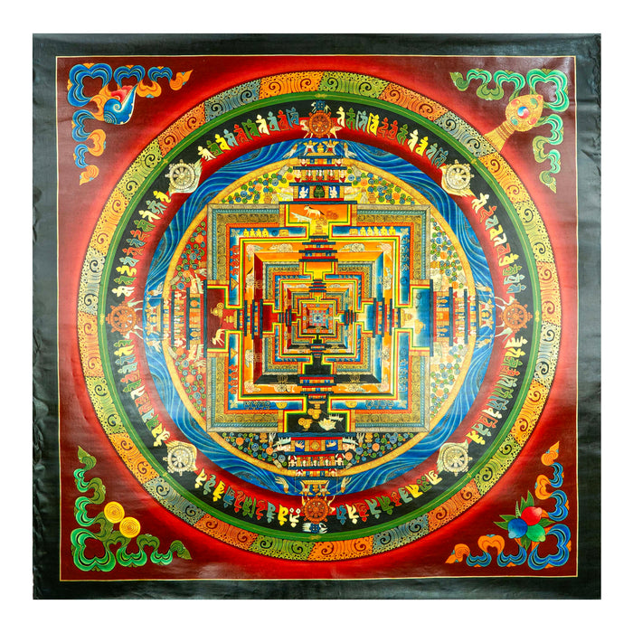 Kala Chakra Mandala Painting