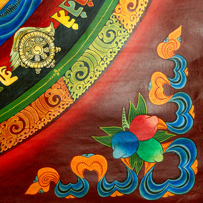 Kala Chakra Mandala Painting