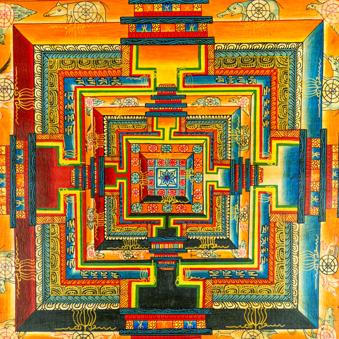 Kala Chakra Mandala Painting