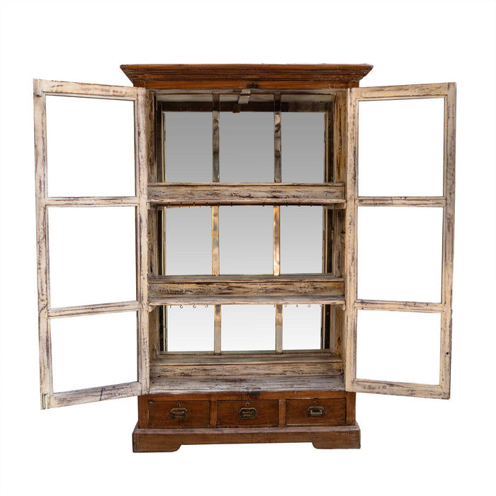 ZAYAN GLASS CABINET