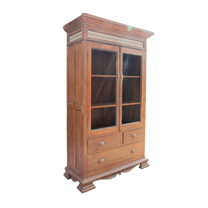 Colonial Archive Glass Cabinet