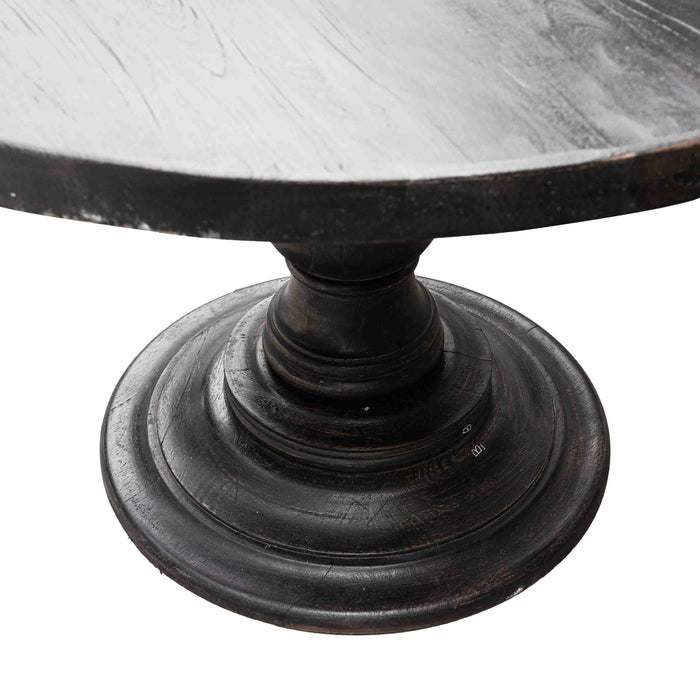 Luna Recycled Teak Round Dining Table