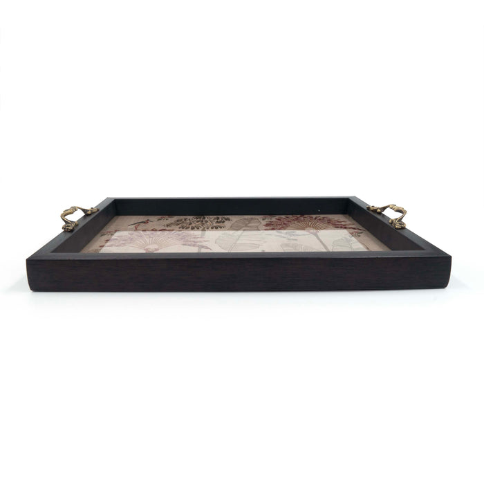 Vanya Palm Tray Beige