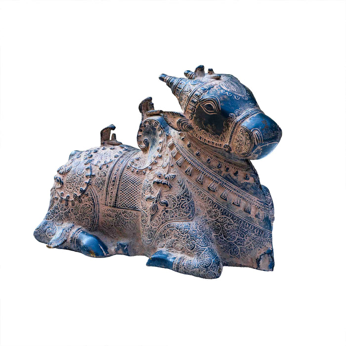 Nandi Sitting Antique Black