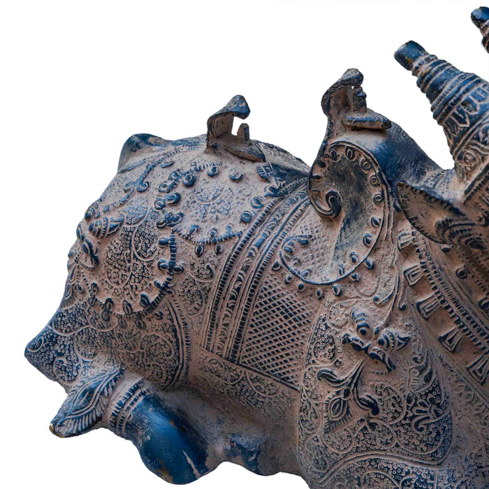 Nandi Sitting Antique Black