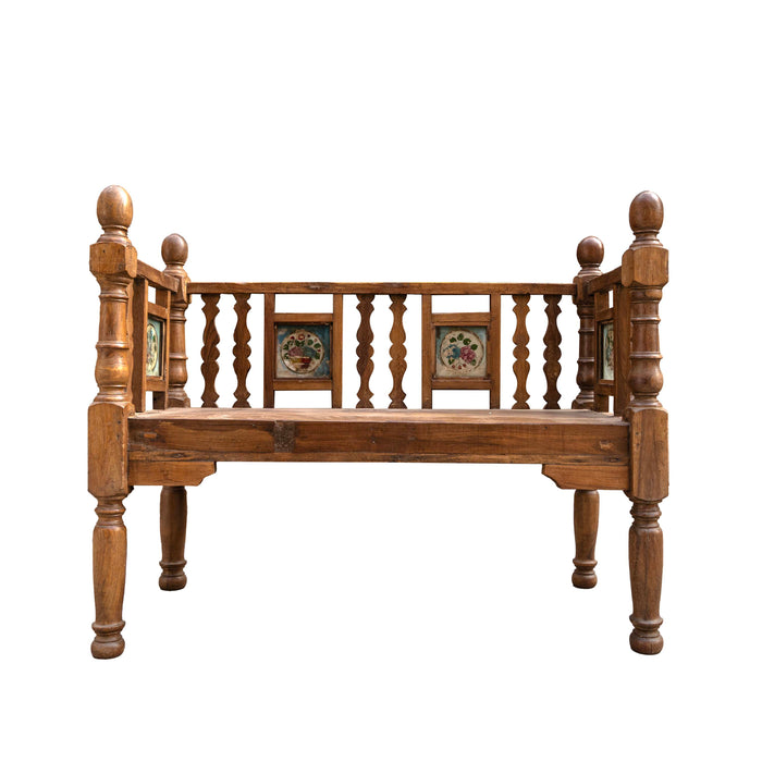 Temple Step Antique Bench