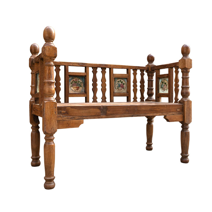 Temple Step Antique Bench