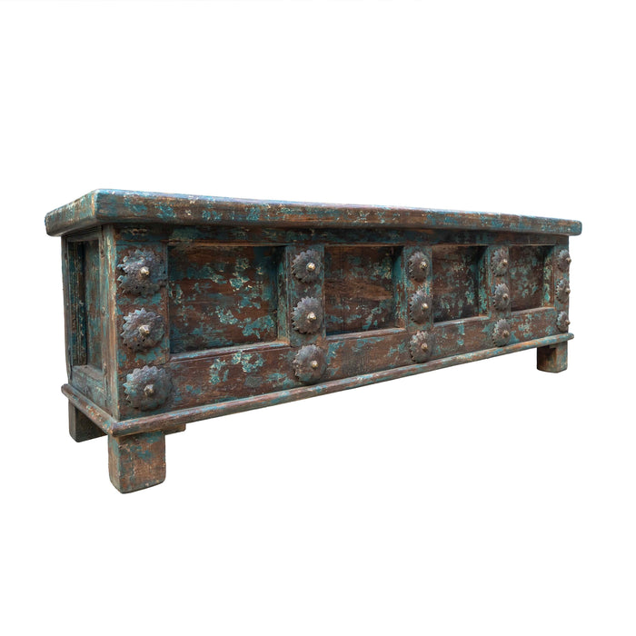Old Trunk Style Wooden Box